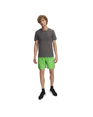 Under Armour Lichtgewicht hardloopbroek met patroon voor heren (Groen)