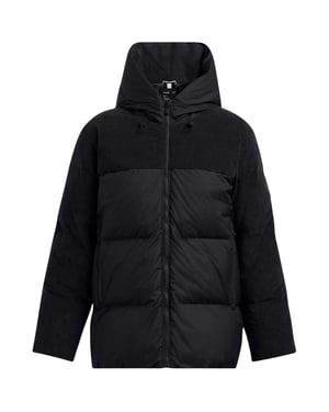 Under Armour Dames/Ladies Limitless Corduroy Gequiltede Puffer Jas (Zwart)