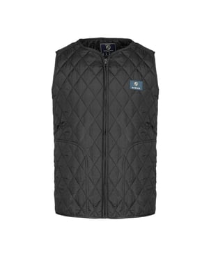 Howick Heren Gewatteerd Polyester Lichtgewicht Gilet (Zwart)
