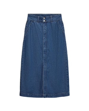 Vero Moda Dames/Dames Denim Rok (Medium Blauw)