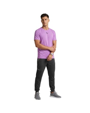 Puma Tad Performance-sport-T-shirt voor heren (Elektrisch Roze)