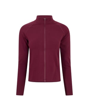 Gym King Dames/Dames Luxe Gedessineerde Track Jacket met Volledige Ritssluiting (Afb.)