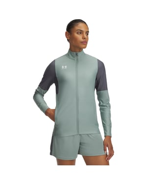 Under Armour Dames/Dames Challenger Track Jacket (Groen)