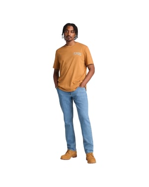 Timberland Timbs-T-shirt voor heren (Tarwe)