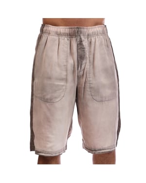Diesel Heren Relaxed Fit Casual Sweat Shorts (Grijs)