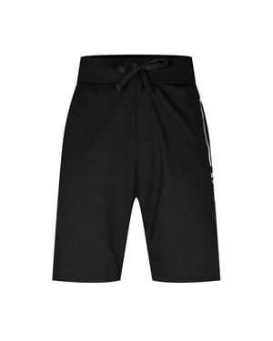 Boss Unisex Volwassene Belettering Relaxed Fit Sweat Shorts (Zwart)