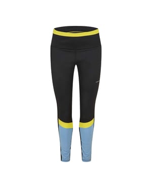 Head Dames/Dames Colour Block Pocket Mid Rise Legging (Blauw)