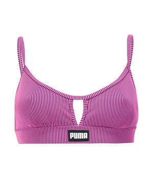 Puma Dames/Dames Peek A Boo Stripe Bikinitop (Roze)