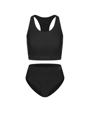 Slazenger Dames/Dames Xtra Life Lycra Bikiniset (Zwart)