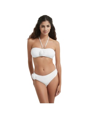 Be You Dames/Dames Corsage Bikiniset (Wit)