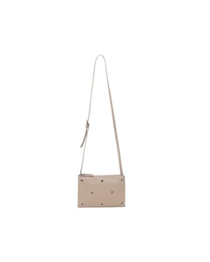 Firetrap Schoudertas van imitatieleer met oogjes (Beige)