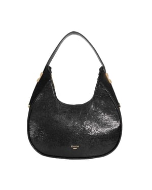 Dune London Dedicated Goud Detail Hobo Tas (Zwart)