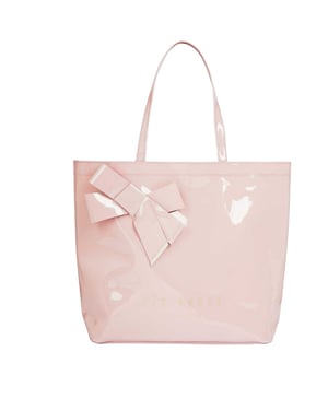 Ted Baker Damestas met strik (Lichtroze)