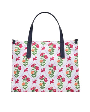 Radley Florale gerecyclede polyester schoudertas (Zwart)