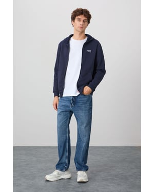 Heren Hoodie Zip Sweatshirt