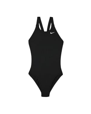 Nike Eendelig Hydrastrong zwempak voor meisjes (Zwart)