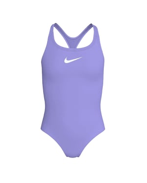 Nike Essentieel badpak met racerback voor meisjes (Lichte distel)