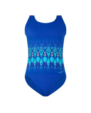 Zoggs Dames/Dames Reef Eendelig Zwempak (Blauw)