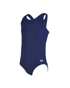 Zoggs Meisjes Cottesloe Sportsback 2024 ééndelig badpak (Marine)