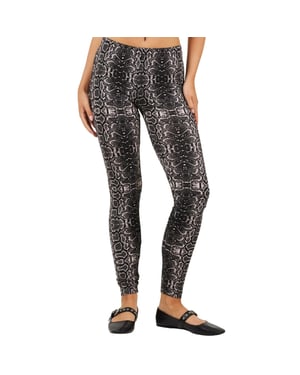 Brave Soul Vrouwen/dames Slangenprint Leggings (Grijs)