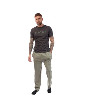 Nicce Heren Aderyn Katoenen Loungewear Set (Khaki)