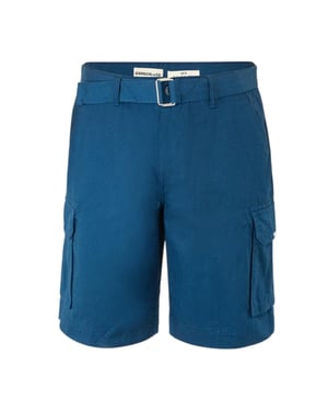SoulCal Cargo-shorts voor heren met gewassen look (Marine)