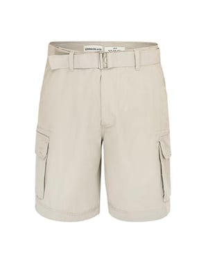 SoulCal Cargo-shorts voor heren met gewassen look (Beige)