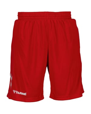 Hummel Heren Core Polyester Shorts (Echt Rood)