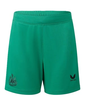 Castore Kinderen/Kids Newcastle United FC Voetbalshorts (Groen/Zwart)
