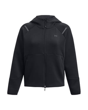 Under Armour Dames-sweatjack ‘Unstoppable’ in twee kleuren (Zwart)