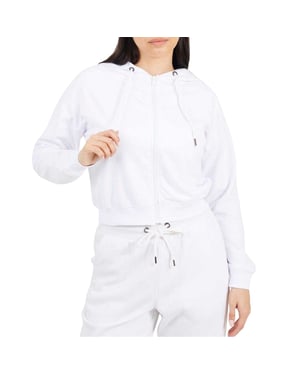 Brave Soul Dames/Dames Full Zip Hoodie (Wit)