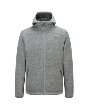 Karrimor Heren Orbit polyester hoodie met doorlopende ritssluiting (Grijze Mergel)