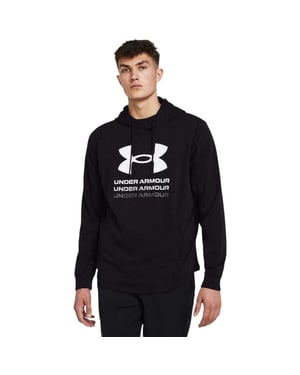 Under Armour Hoodie van French Terry voor heren (Zwart)