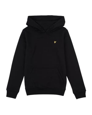 Lyle & Scott Kinder/Kids Klassieke Hoodie (Jet Zwart)