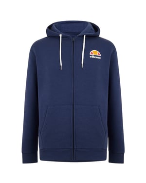 Ellesse Heren Miletto Volledige Rits Hoodie (Marineblauw)