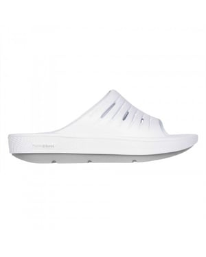Skechers Platte sportsandalen voor kinderen (Wit/Grijs)