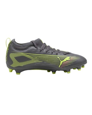 Puma Voetbalschoenen voor kinderen – Ultra Match – voor harde ondergrond (Gematteerd Zilver)