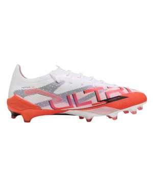 Puma Kinder Ultra 5 Ultimate Firm Ground Voetbalschoenen (Puma Wit)