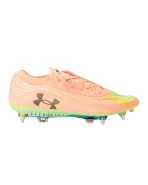 Under Armour Clone Magnetico Elite 4 voetbalschoenen voor heren (Oranje)