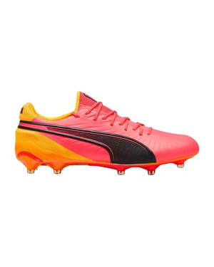 Puma Heren King Ultimate Tricks Stevige Grond Voetbalschoenen (Oranje)