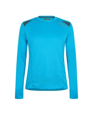 Diadora Performance T-shirt met lange mouwen voor heren (Blauw)