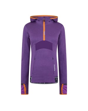 Diadora Prestatieshirt voor dames (Paars)