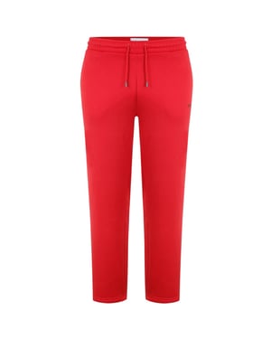 Firetrap Heren Fleece Joggers (Rood)
