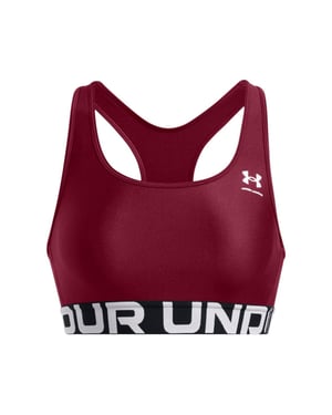 Under Armour Armour HeatGear-sportbeha voor dames (Rood)