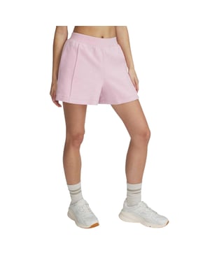 Under Armour Dames/Dames Fleece Shorts (Roze)