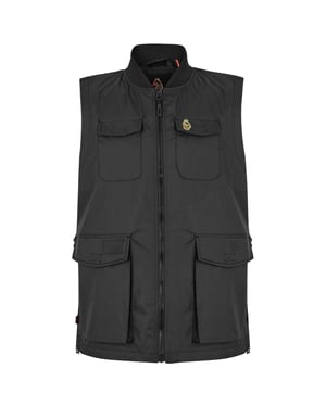 Luke 1977 Heren Tech Logo Gilet (Jet Black)