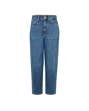 JJXX Dames/Dames Relaxed Mom Jeans (Donkerblauw)