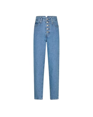 Levis Dames Notch Mom Jeans (Denim)