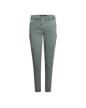 Replay Slim-fit jeans van katoenmix voor dames (Groen)