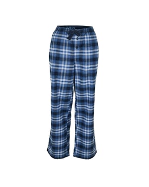 Jack Wills Heren Flanellen Plaid Relaxed Fit Pyjamabroek (Middernacht marine)